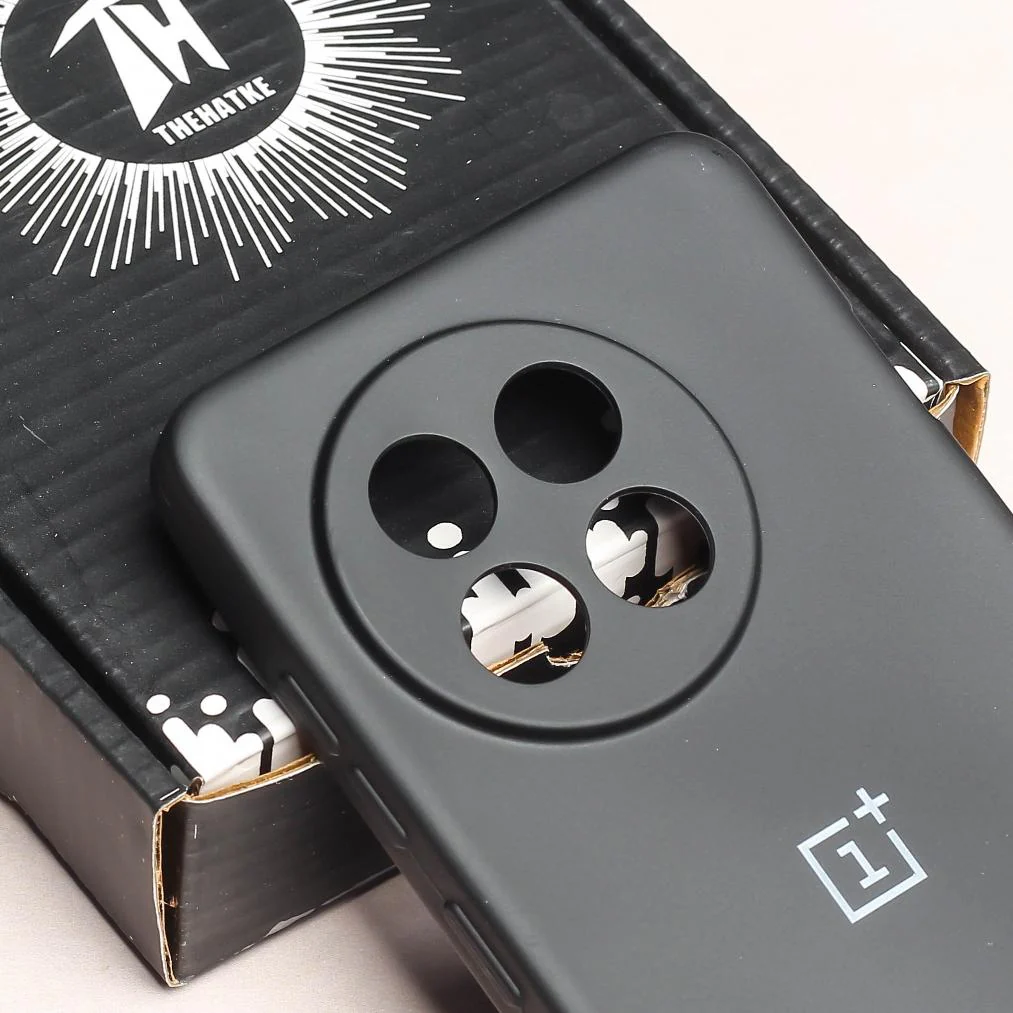 Black Camera Original Silicone case for Oneplus 13R - Image 4