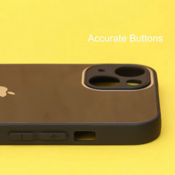 Black camera Safe mirror case for Apple Iphone 14 Plus - Image 3