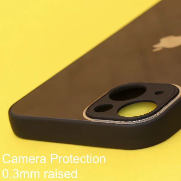 Black camera Safe mirror case for Apple Iphone 14 Plus - Image 4