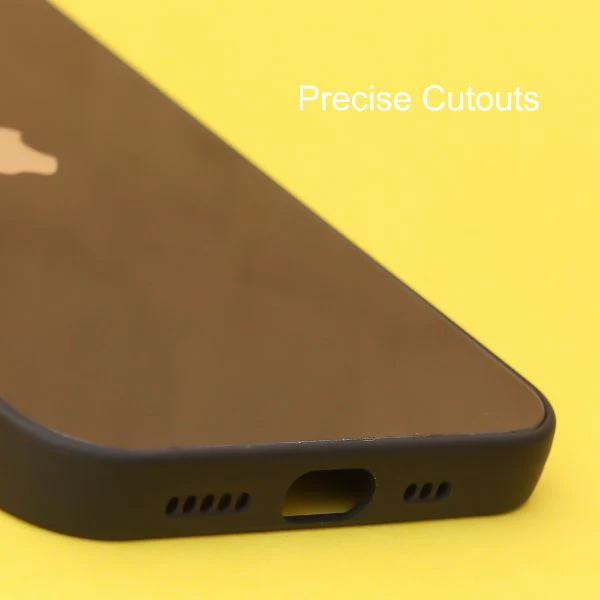 Black camera Safe mirror case for Apple Iphone 14 Plus - Image 5
