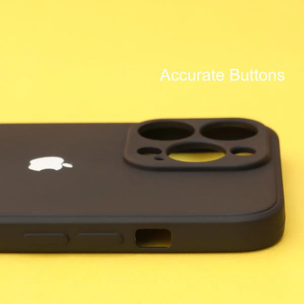 Black Candy Silicone Case for Apple Iphone 15 Pro Max - Image 3