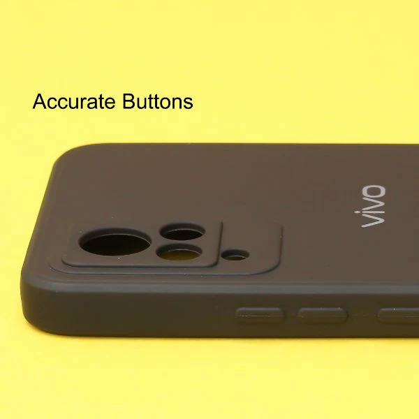 Black Candy silicone Case for Vivo V21 - Image 3