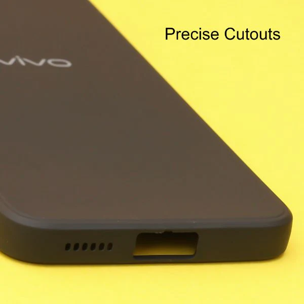 Black Candy silicone Case for Vivo V21 - Image 5