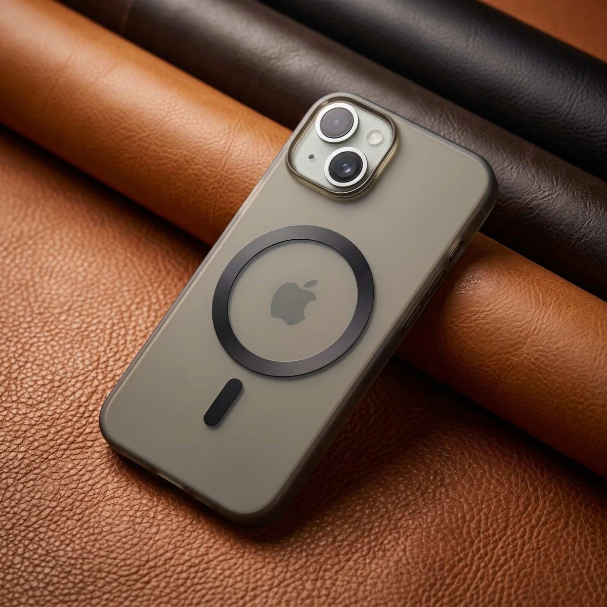 Black Flexy Silicone Case for Apple Iphone 13