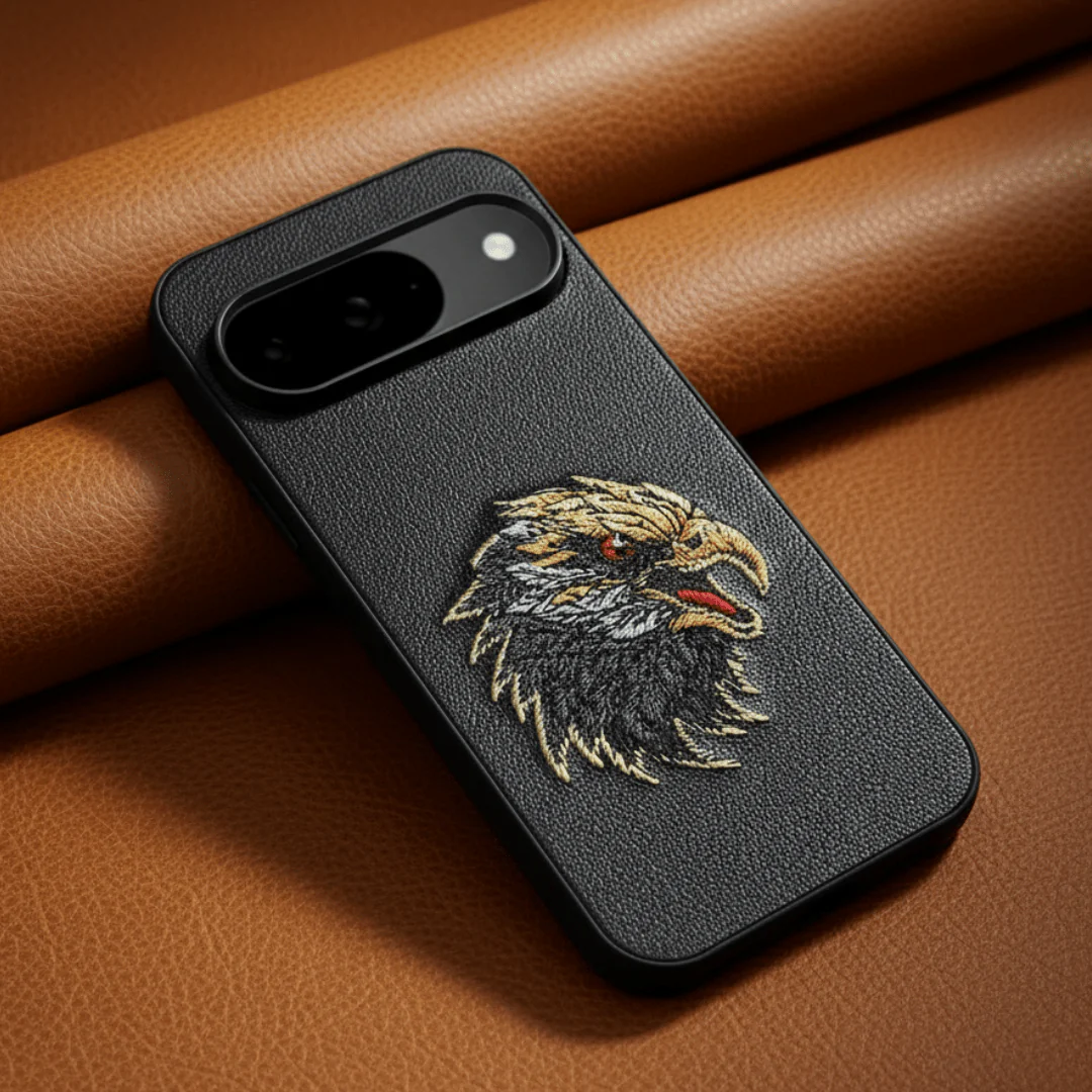 Black Leather Eagle OC Ornamented for Google Pixel 9