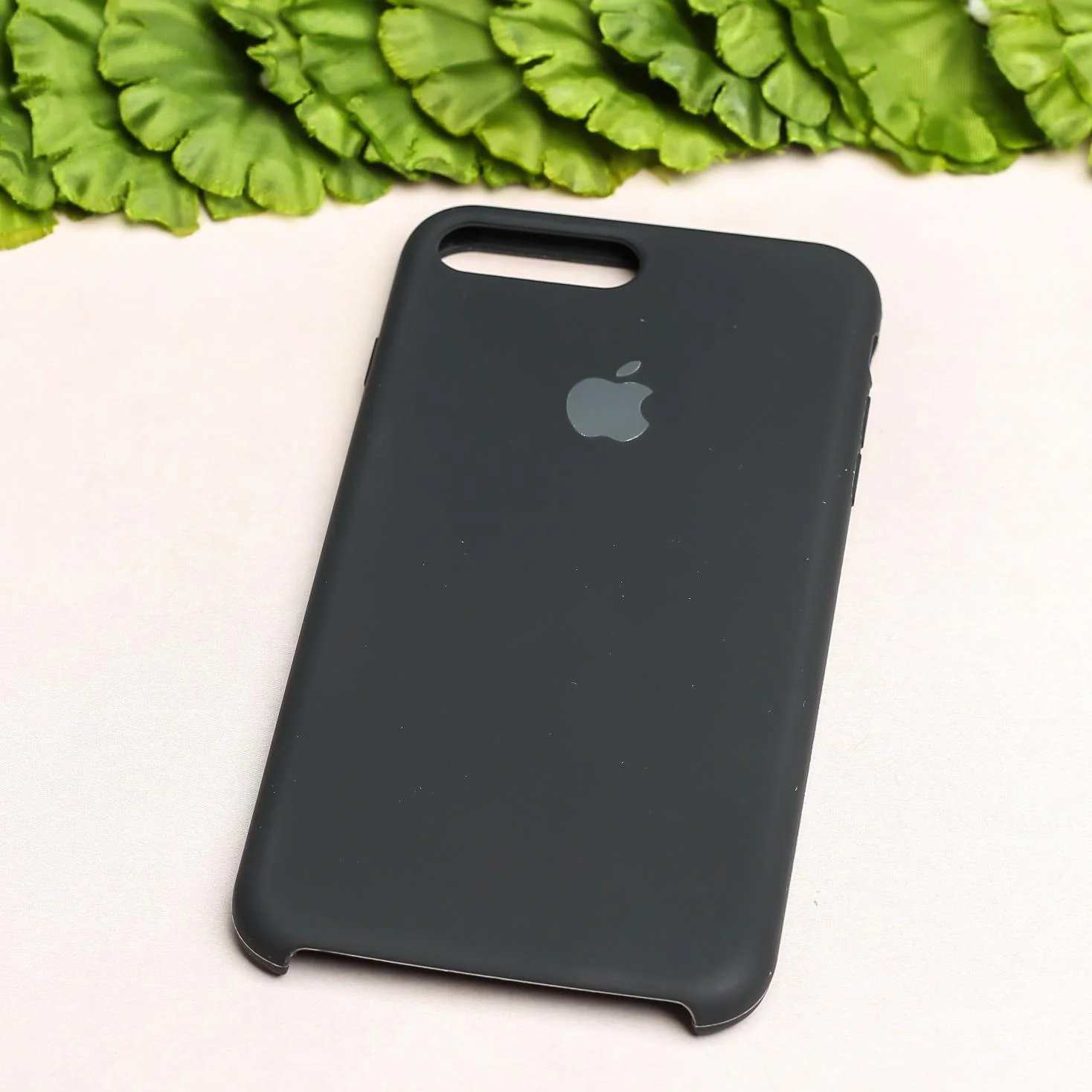 Black Original Silicone case for Apple iphone 7 Plus - Image 2