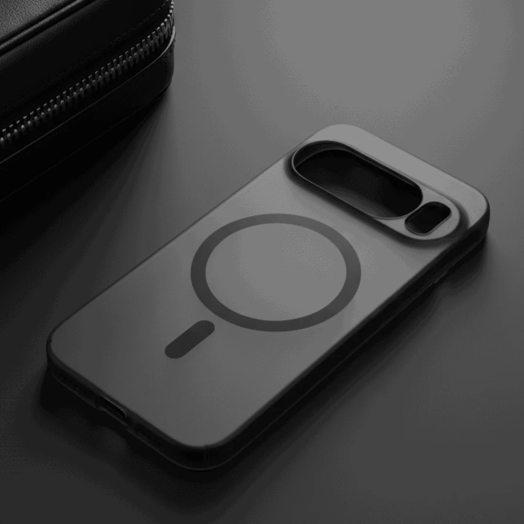 Black Paper Matte Magsafe Case for Google Pixel 9