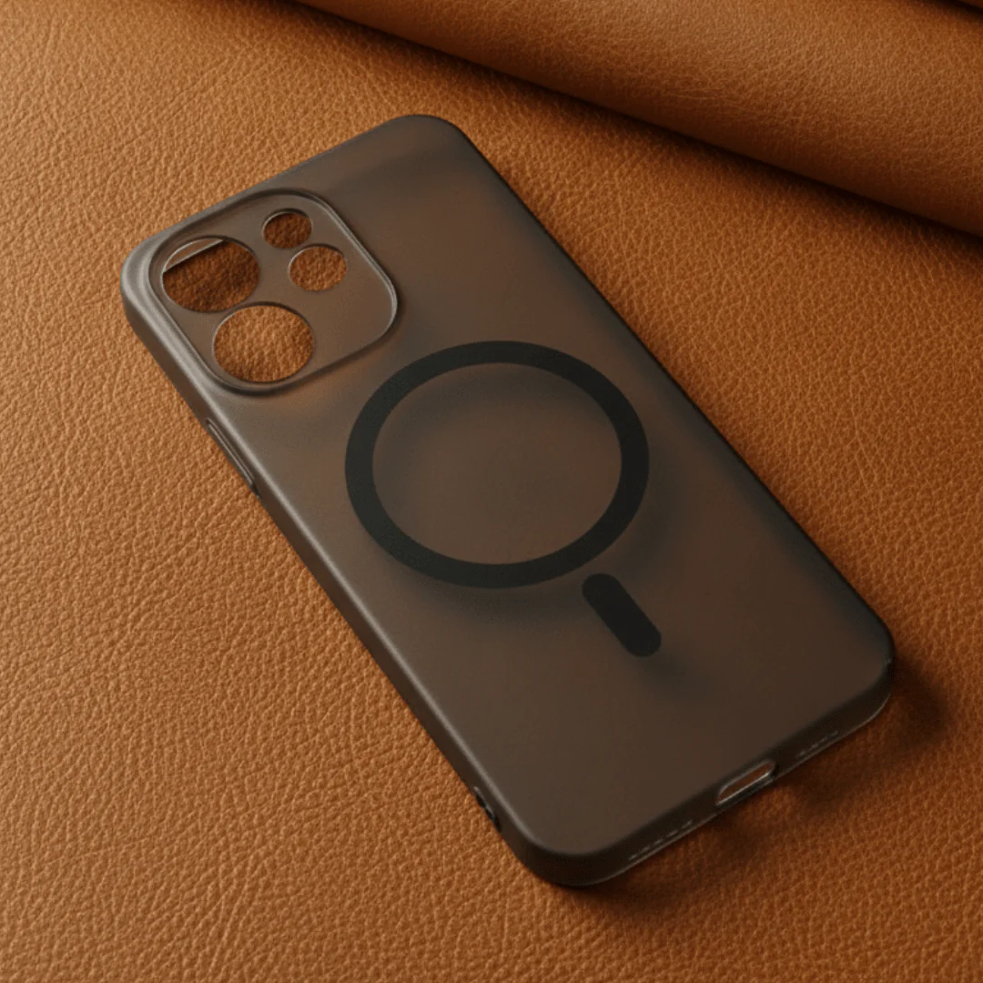 Black Paper Matte Magsafe Case for Oppo Reno 15 Pro Mini