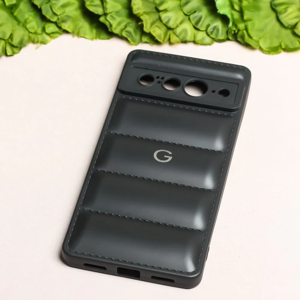 Black Puffon silicone case for Google Pixel 7 Pro - Image 2
