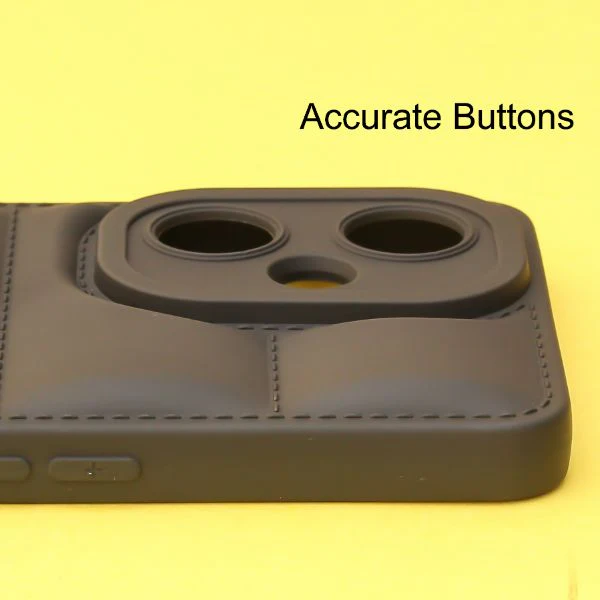 Black Puffon silicone case for Oneplus Nord CE 3 Lite 5G - Image 3