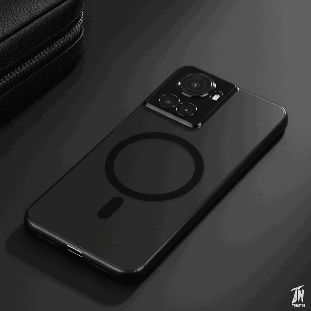 Black Shine Magsafe Case for Oneplus 10r