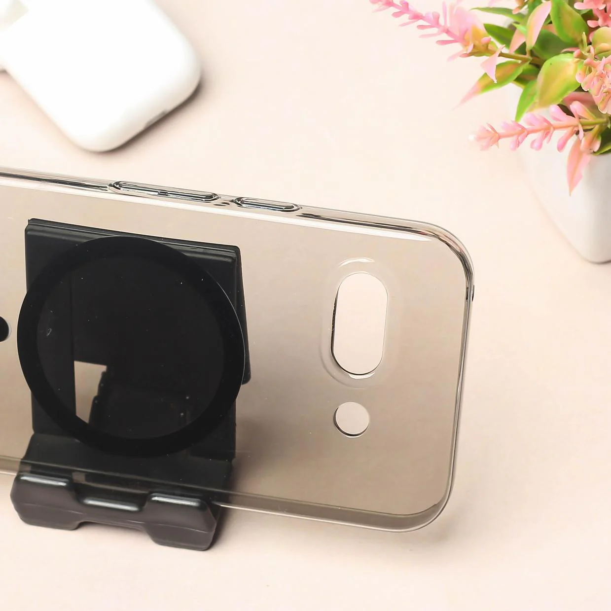 Black Shine Magsafe Transparent Case for Google Pixel 9a - Image 3