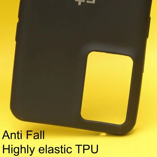 Black Silicone Case for Oneplus Nord 2 - Image 2