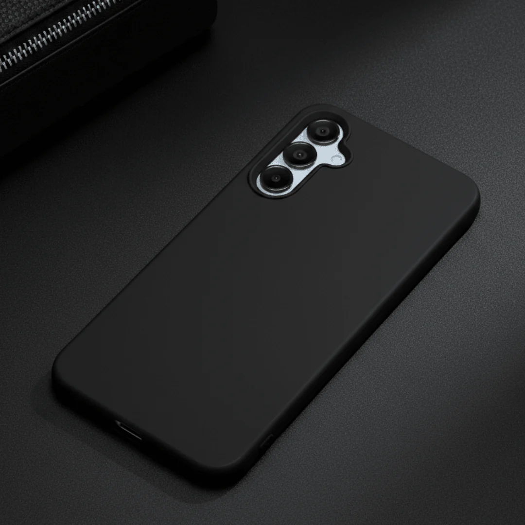 Black Silicone Case for Samsung A34