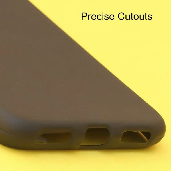 Black Silicone Case for Xiaomi Redmi Note 7 pro - Image 5