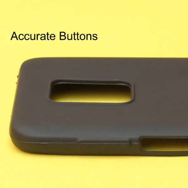 Black Silicone Case for Xiaomi Redmi Note 9 pro max - Image 3
