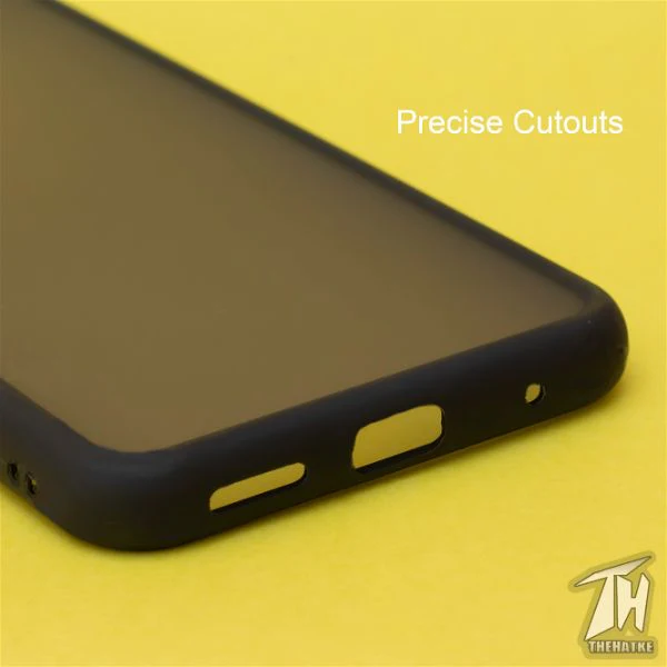 Black Smoke Silicone Safe case for Vivo S1 pro - Image 5