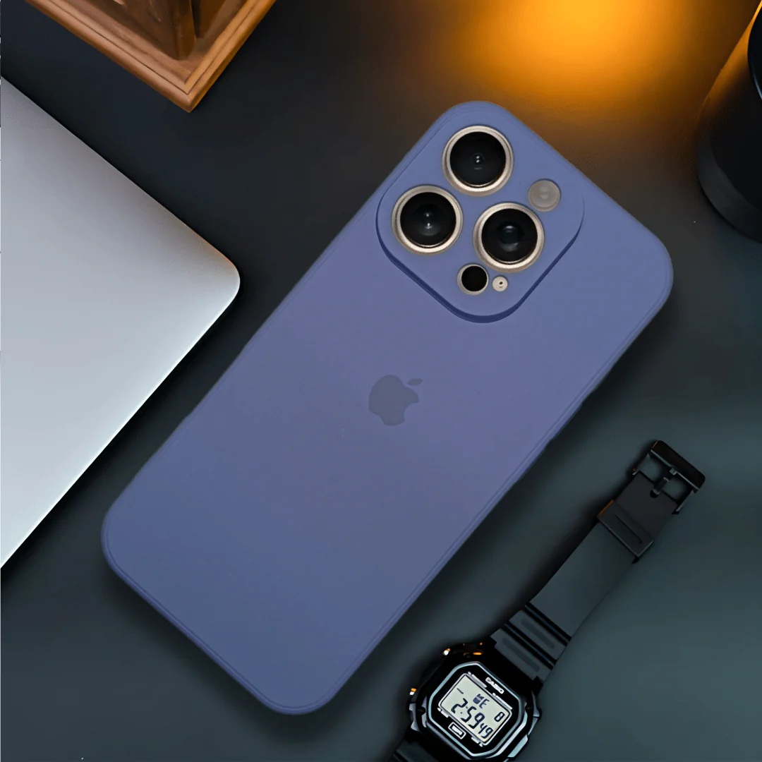 Blue Candy Silicone Case for Apple Iphone 16 Pro Max