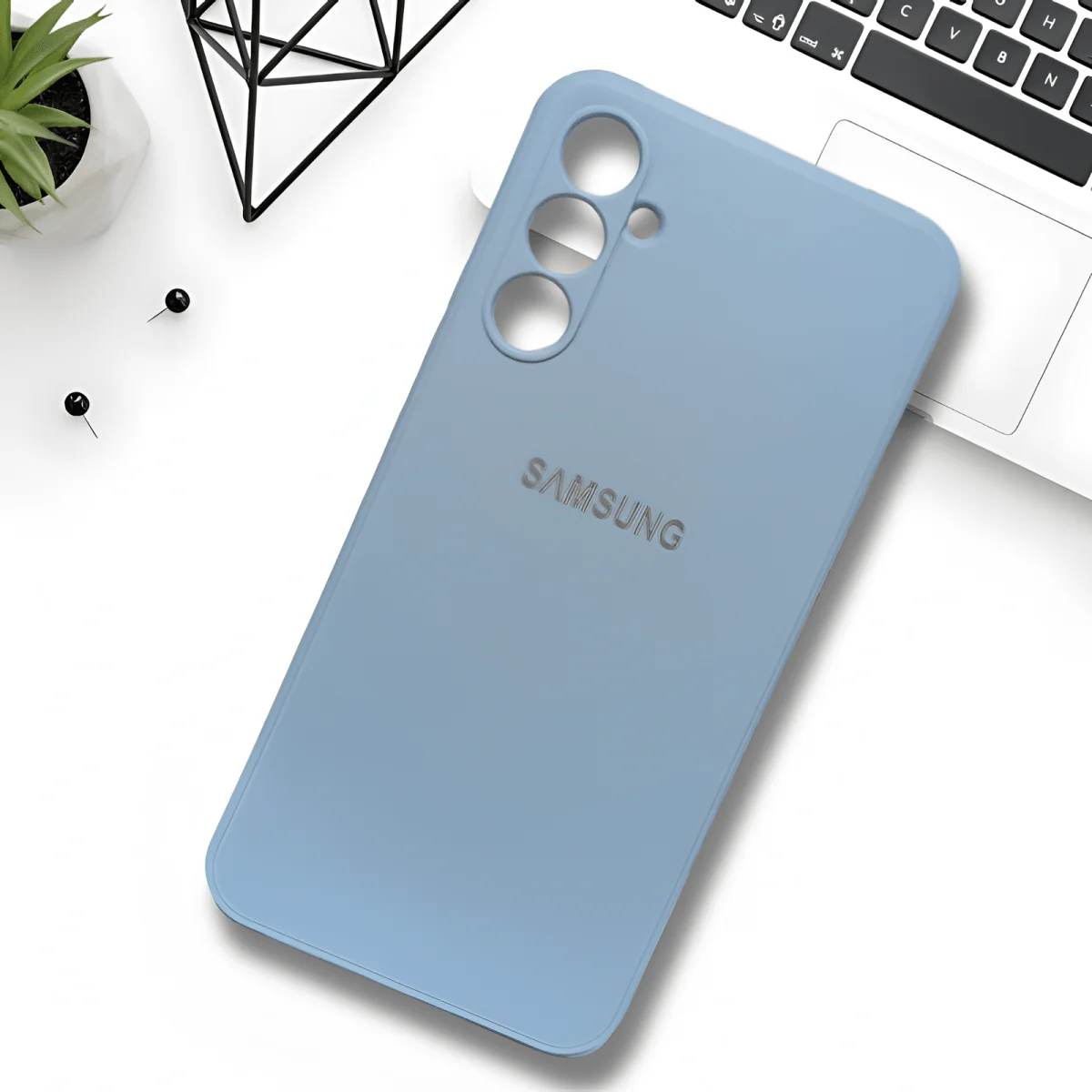 Blue Candy Silicone Case for Samsung A56