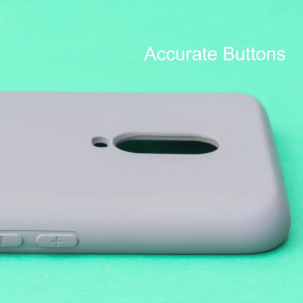 Blue Original Camera Safe Silicone case for Oneplus 6T - Image 3