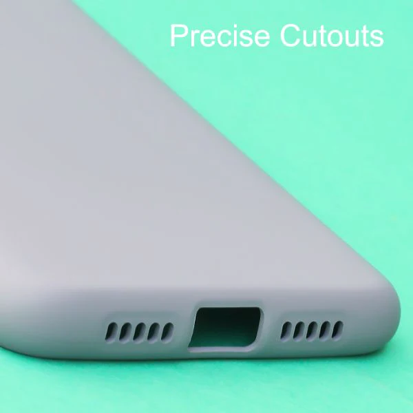 Blue Original Camera Safe Silicone case for Oneplus 6T - Image 5
