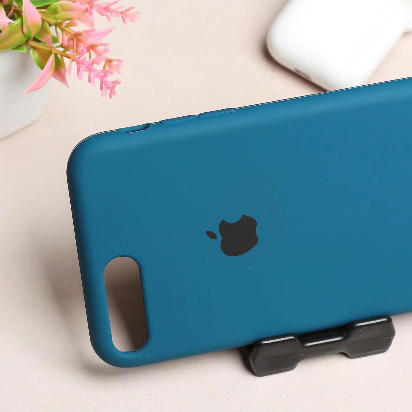 Blue Original Silicone case for Apple iphone 7 Plus - Image 3