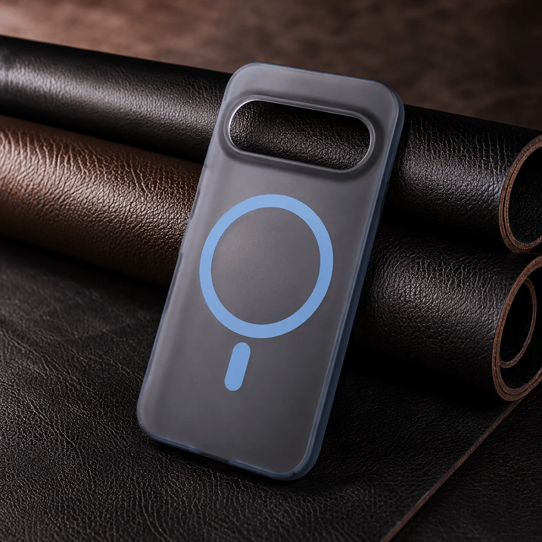 Blue Paper Matte Magsafe Case for Google Pixel 9
