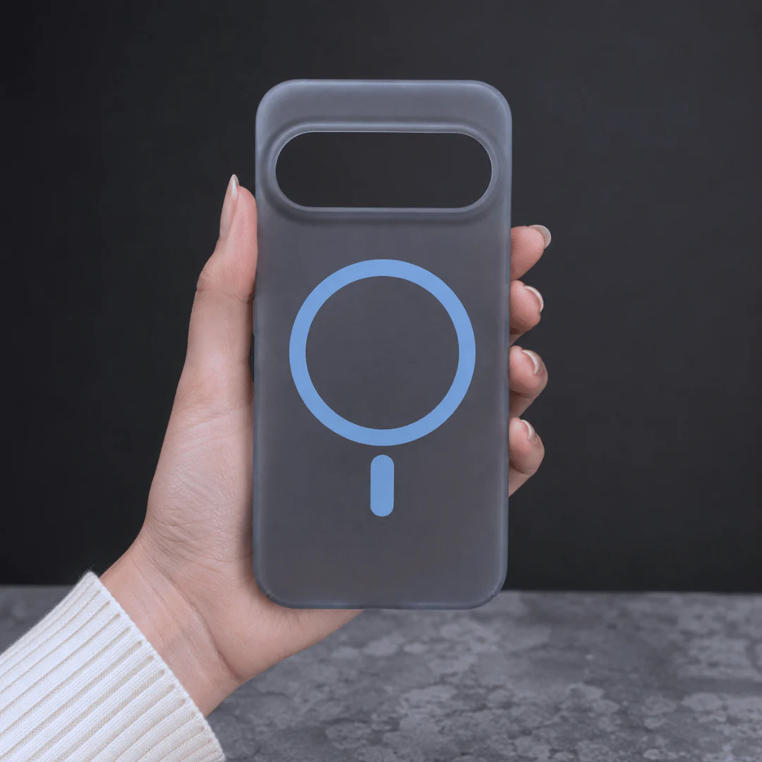 Blue Paper Matte Magsafe Case for Google Pixel 9 - Image 2