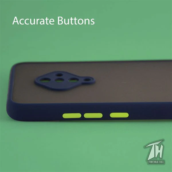 Blue Smoke Camera Safe Silicone case for Vivo S1 pro - Image 4