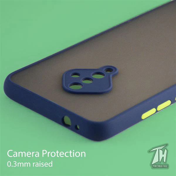 Blue Smoke Camera Safe Silicone case for Vivo S1 pro - Image 5