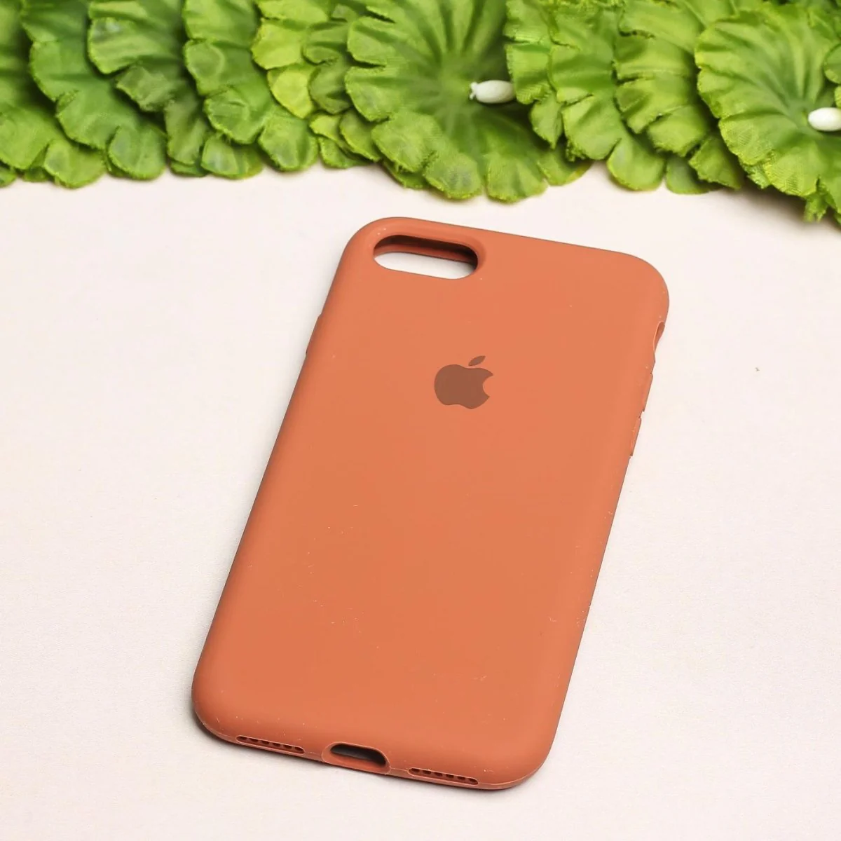 Brown Original Silicone case for Apple iphone 7 - Image 2