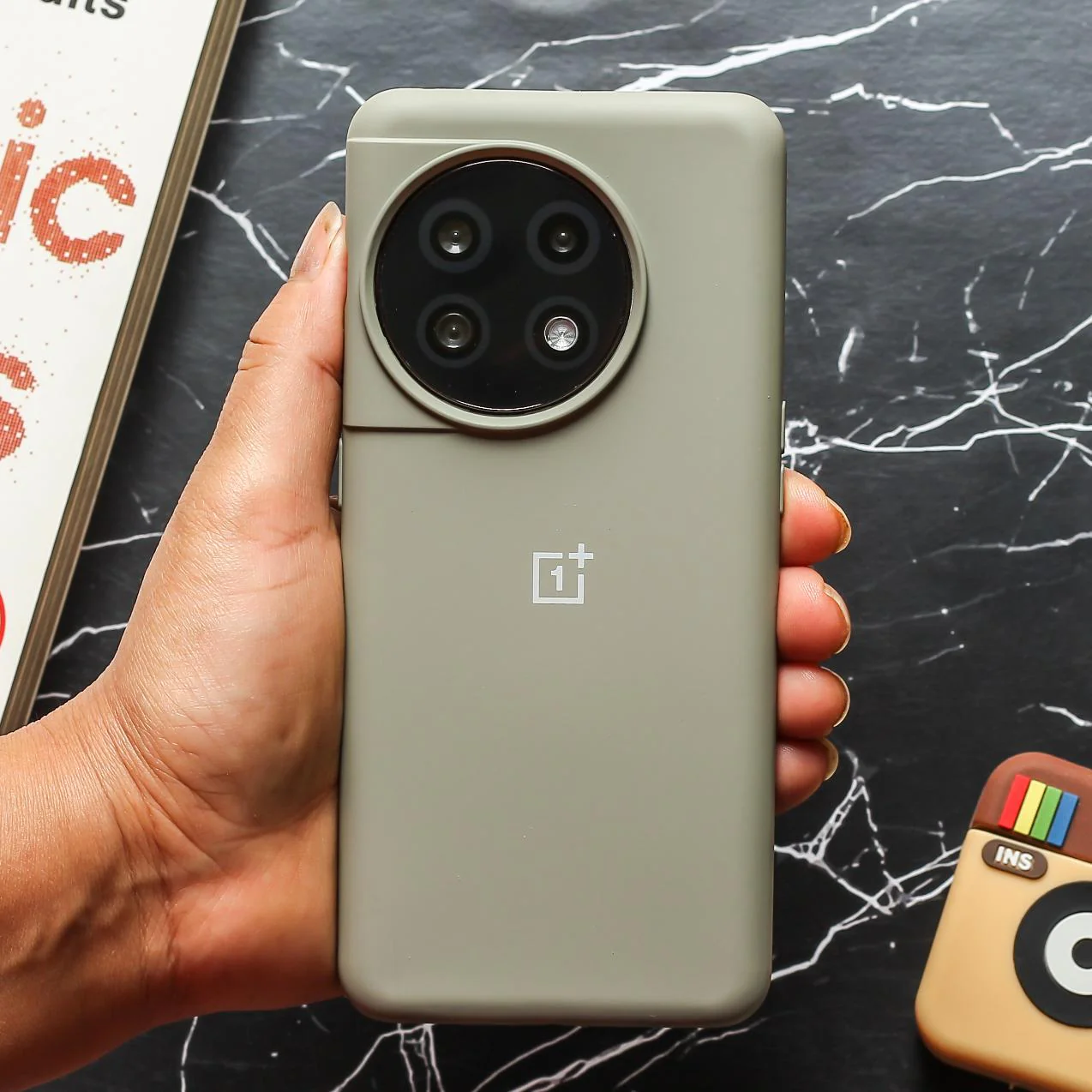 Brown Original Silicone case for Oneplus 13R