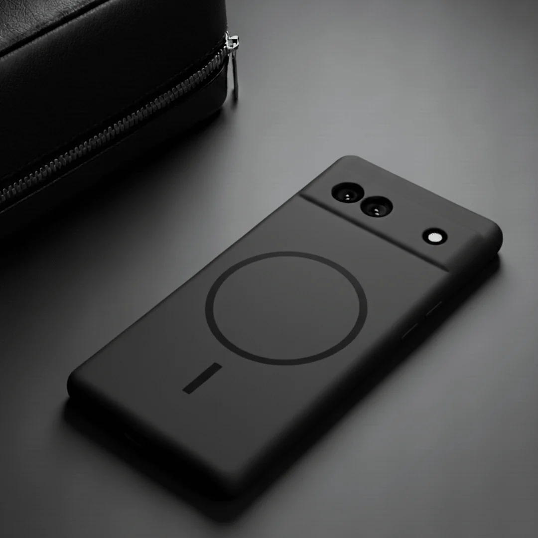 CAVEN Black Silicone case for Google Pixel 7a