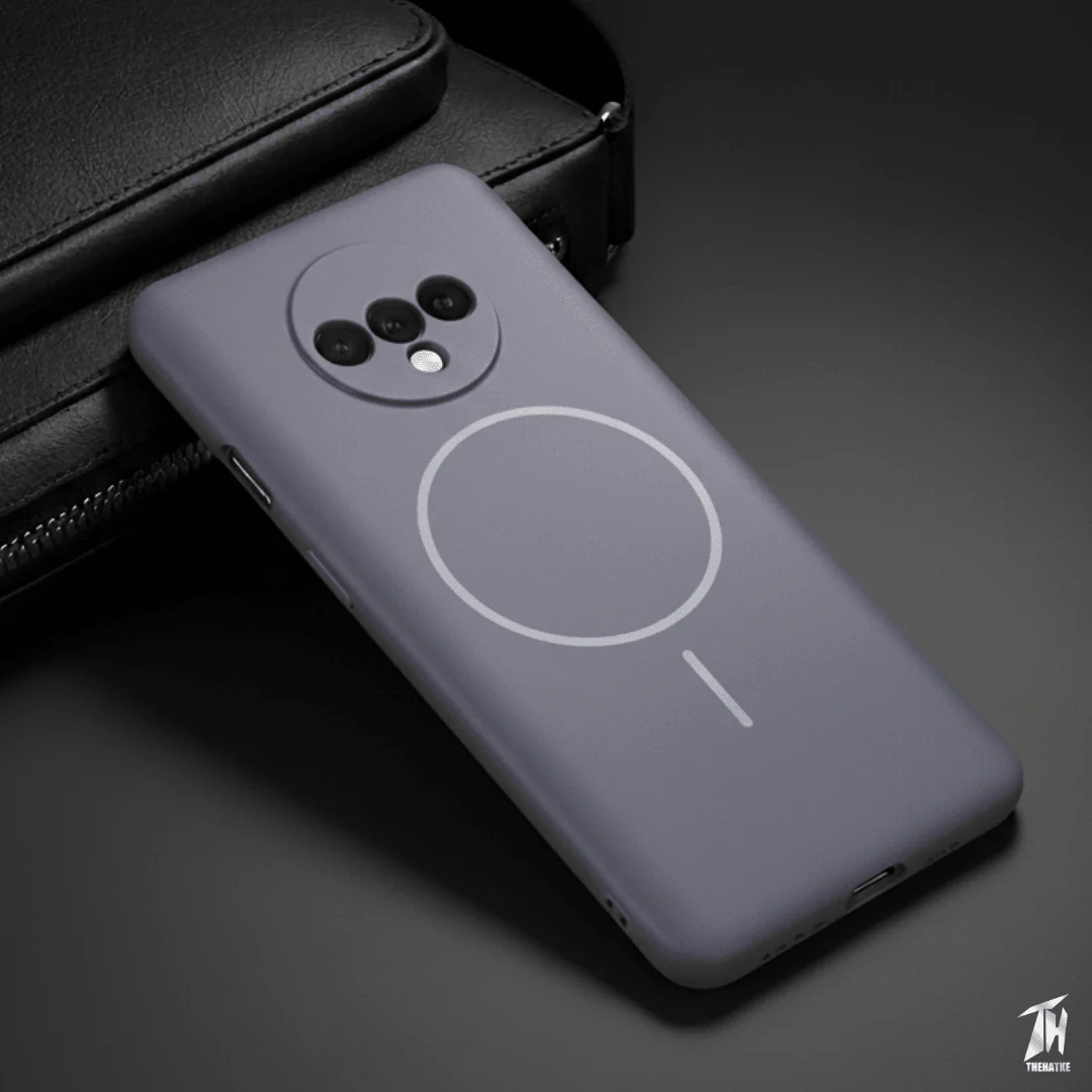 CAVEN Grey Silicone case for Oneplus 7T