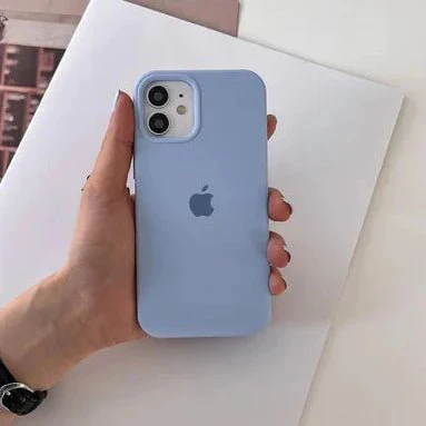 Cloud Blue Original Silicone Case for Apple iphone 12