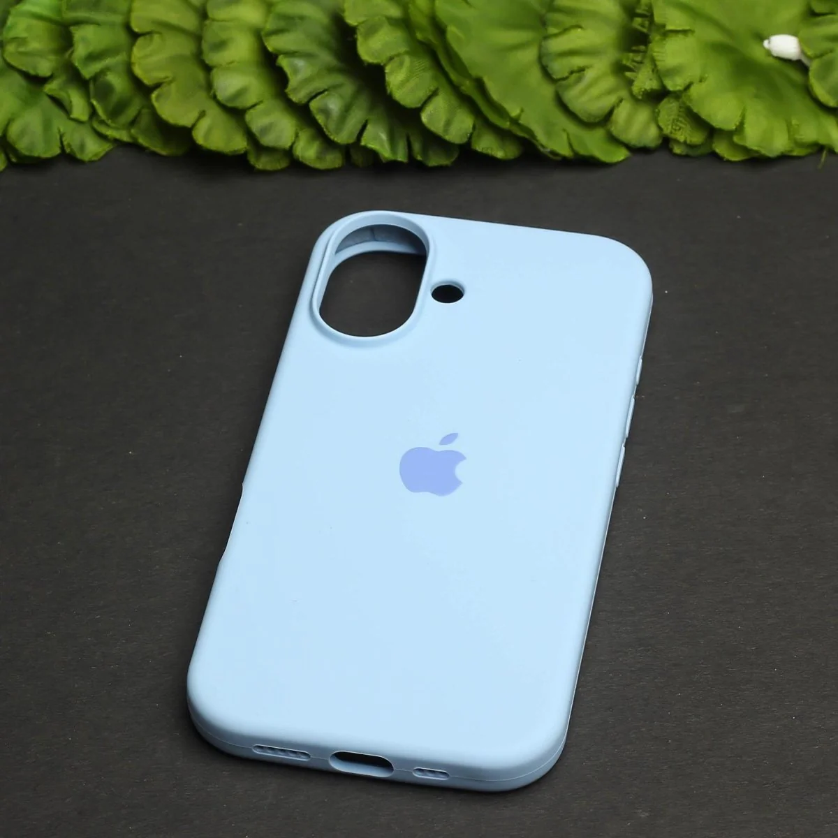Cloud Blue Original Silicone case for Apple iphone 16 - Image 2
