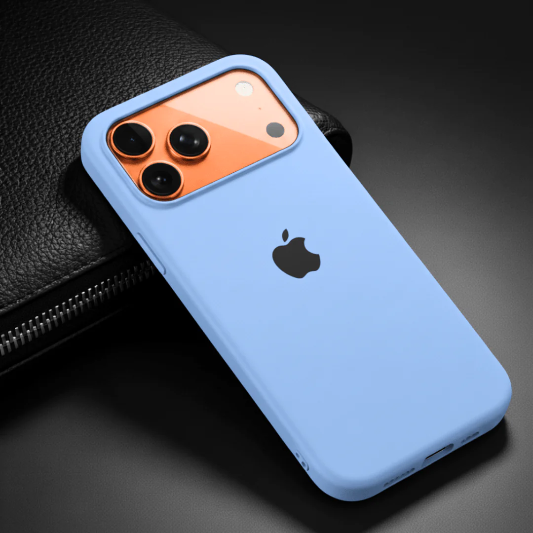 Cloud Blue Original Silicone case for Apple iphone 17 Pro