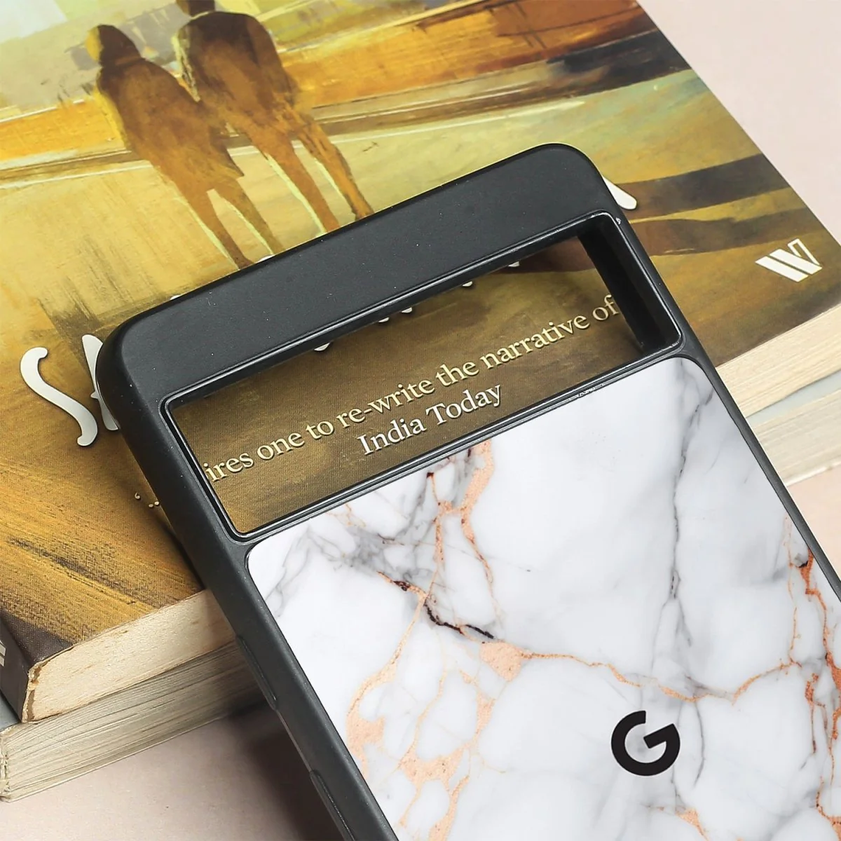 Copper Luxe Marble MB Case for Google Pixel 7 - Image 3