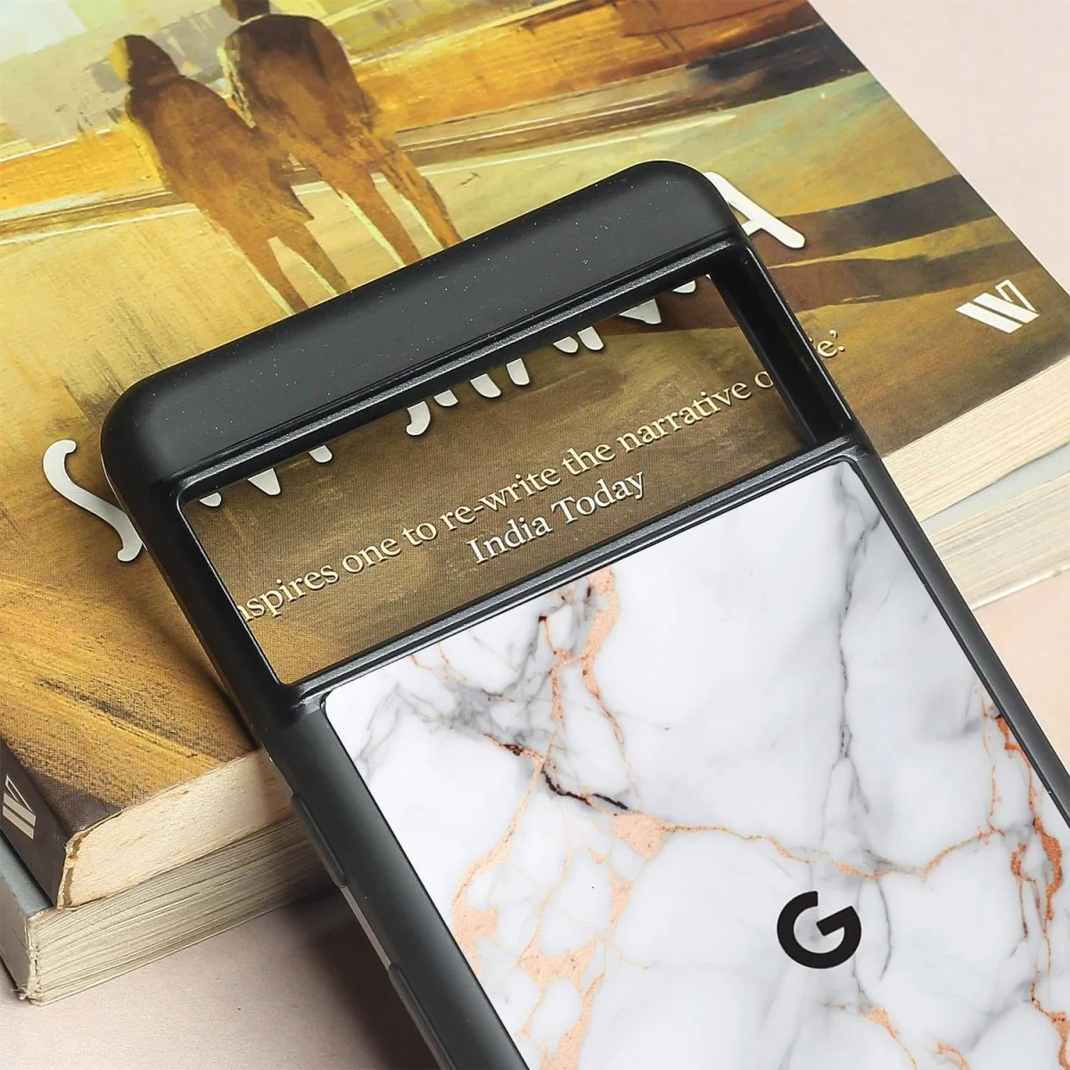 Copper Luxe Marble MB Case for Google Pixel 7a - Image 3