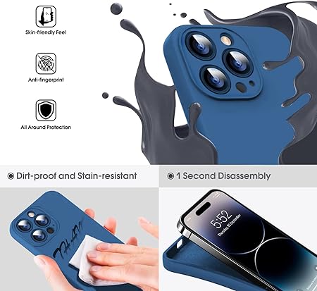 Cosmic Original Camera Safe Silicone case for Apple iphone 13 Pro - Image 2