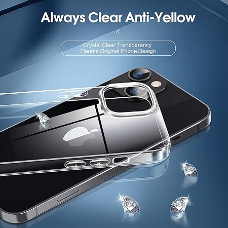 Crystal Clear Transperant case for Apple iphone 15 Plus - Image 4