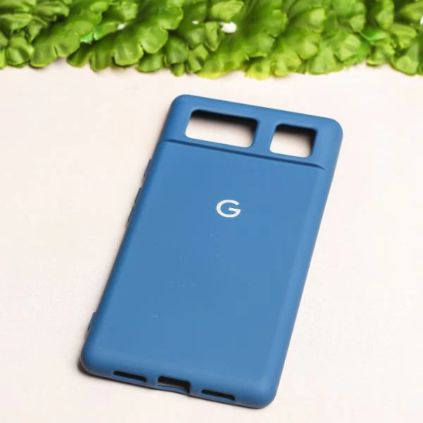 Dark Blue Camera Original Silicone case for Google Pixel 6 - Image 3