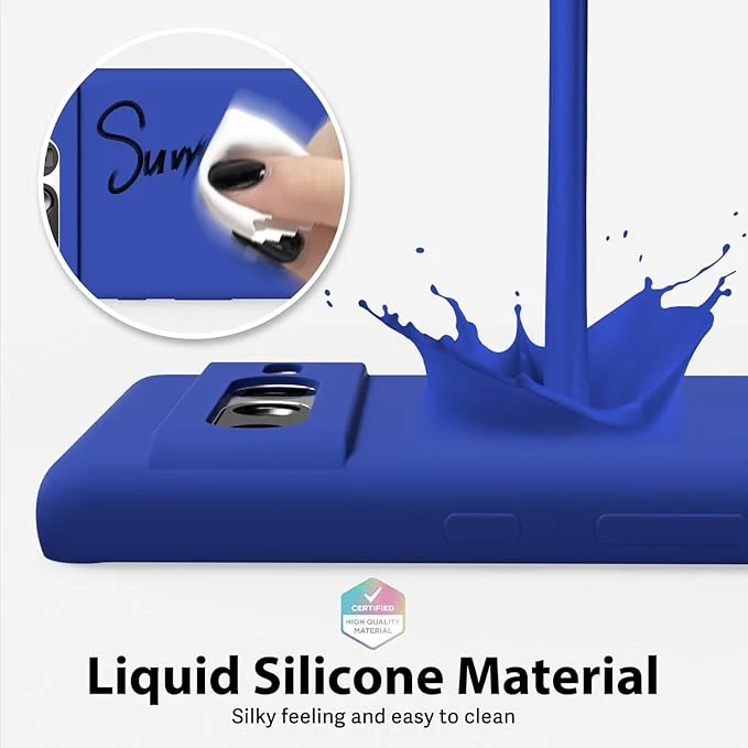 Dark Blue Camera Original Silicone case for Google Pixel 7 Pro - Image 2
