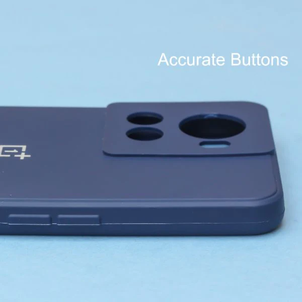 Dark Blue Candy Silicone Case for Oneplus 10R 5G - Image 3