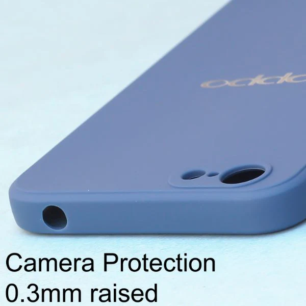 Dark Blue Candy Silicone Case for Oppo A71 - Image 4