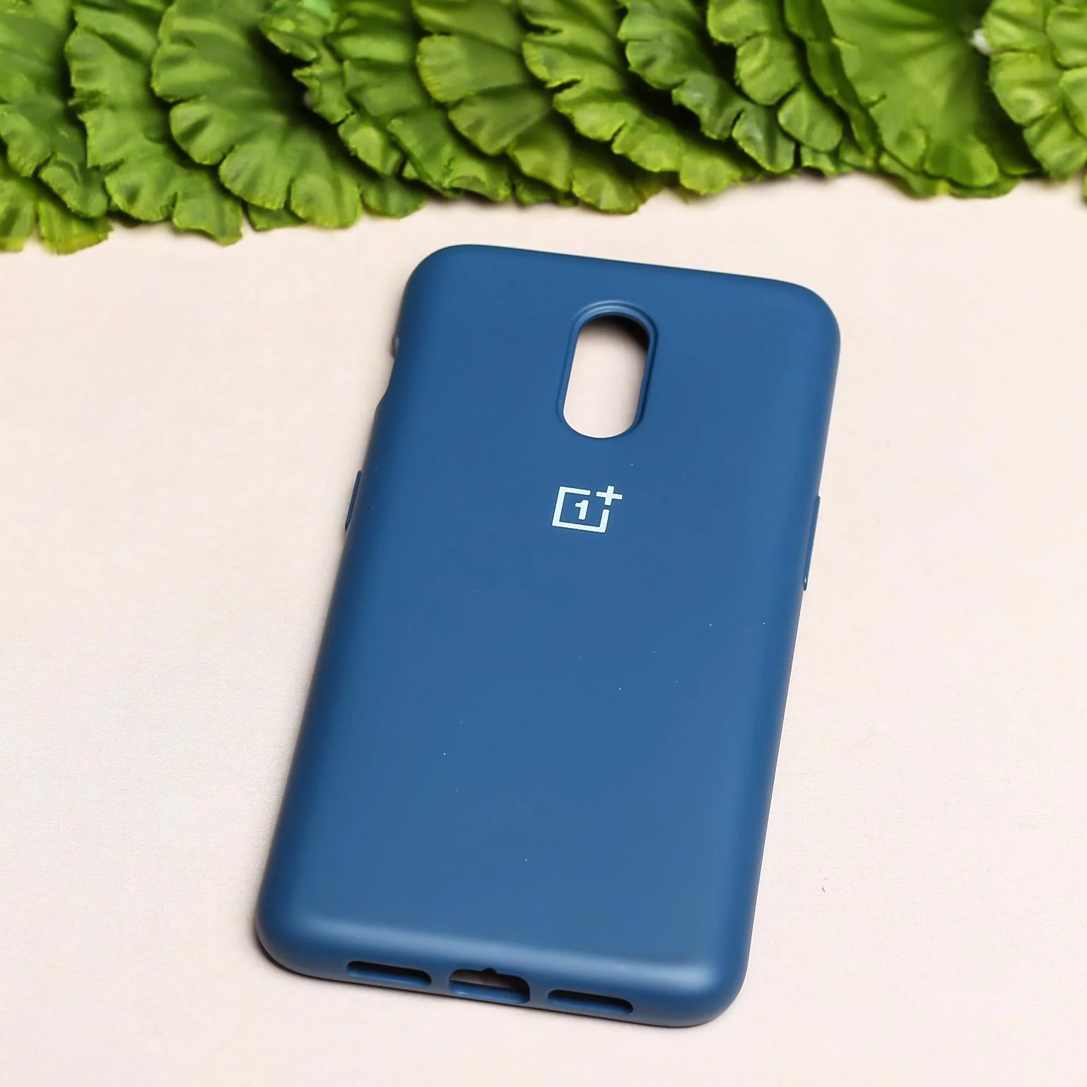 Dark Blue Original Silicone case for Oneplus 7 - Image 2