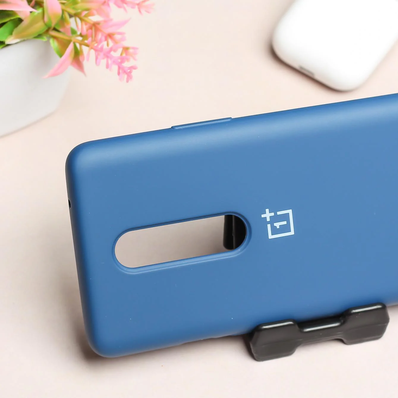 Dark Blue Original Silicone case for Oneplus 8 - Image 3
