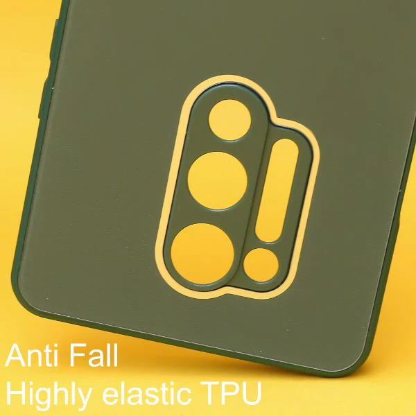Dark green camera Safe mirror case for Oneplus 8 Pro - Image 2