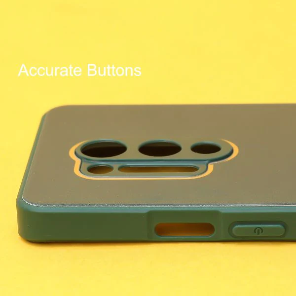 Dark green camera Safe mirror case for Oneplus 8 Pro - Image 3