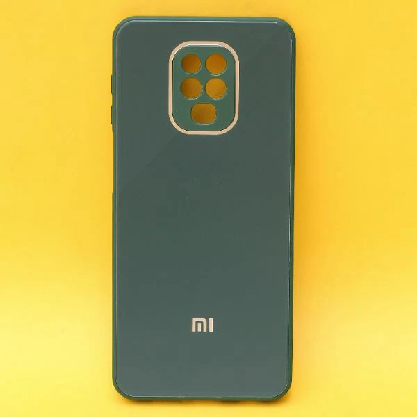 Dark green camera Safe mirror case for Redmi Note 9 Pro Max